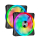 Corsair OUTLET iCUE QL140 RGB PWM Dual Pack+Lighting Node - 706866 - zdjęcie